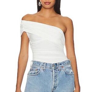 ASTR THE LABEL Juni Bodysuit in White